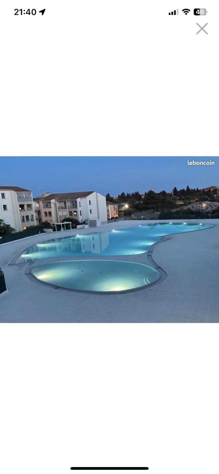 Frejus-Lagon Bleu Buitenkant foto